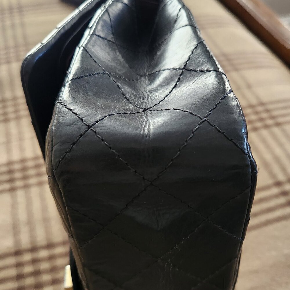 Chanel Black 2.55 – 2005 Quilted Flap Bag, Authentic - Picture 14 of 16